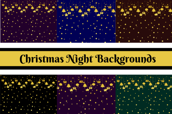 Christmas Night Backgrounds: Essential Design Assets for the Season