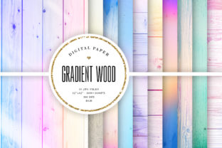 Elevate Your Visuals with Gradient Wood Backgrounds