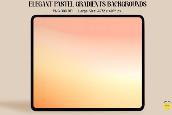 Orange Peach Pastel Gradient Backgrounds: A Designer's Guide