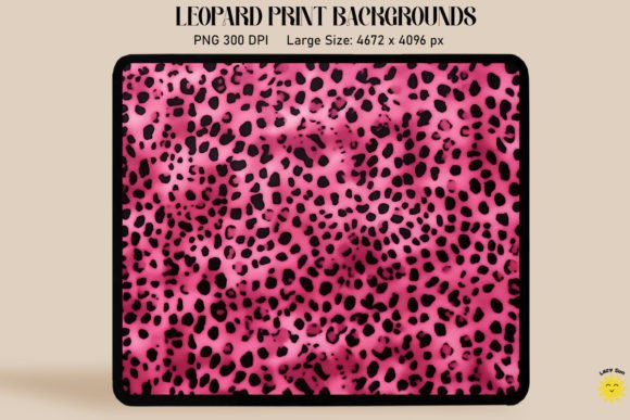 The Bold Appeal of Pink Leopard Print Backgrounds