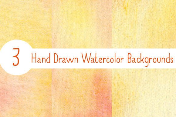The Organic Charm of Hand Drawn Watercolor Backgrounds
