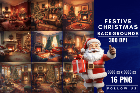 Unwrap the Magic: Using Festive Christmas Backgrounds in Your Designs